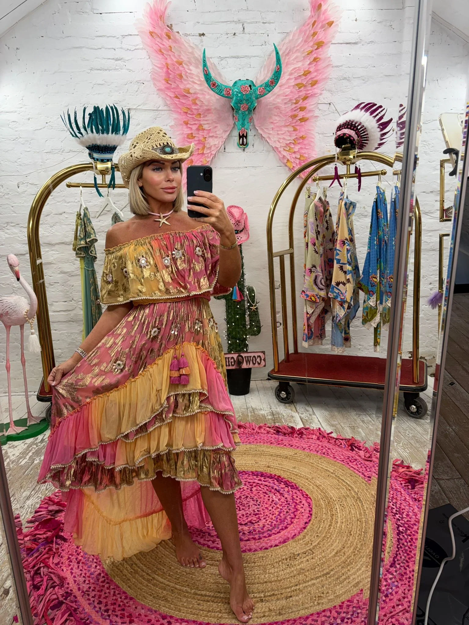 Laura Jane Paris luxury gypsy dress (LJ-09) - Image 3